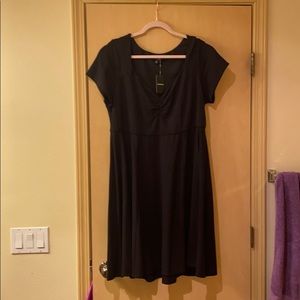 Torrid Black Skater Dress